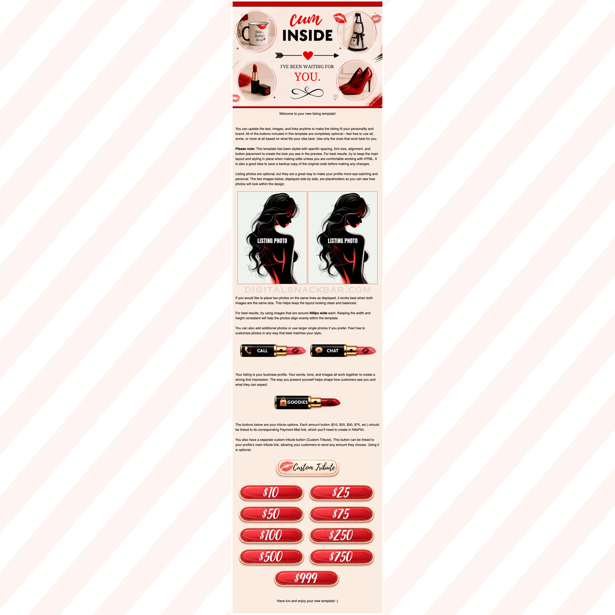 Instant Template 78